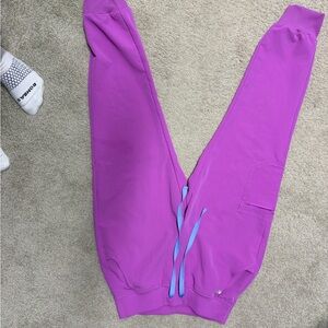 Figs UltraBerry High Waist Zamora Jogger Scrub Pants